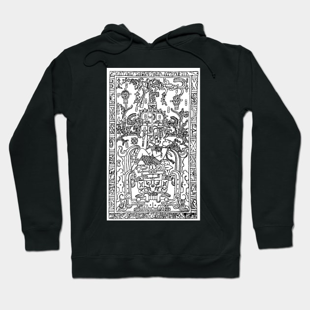 K'inich Janaab Pakal I - Mayan 'Astranaut' Hoodie by los-ancients